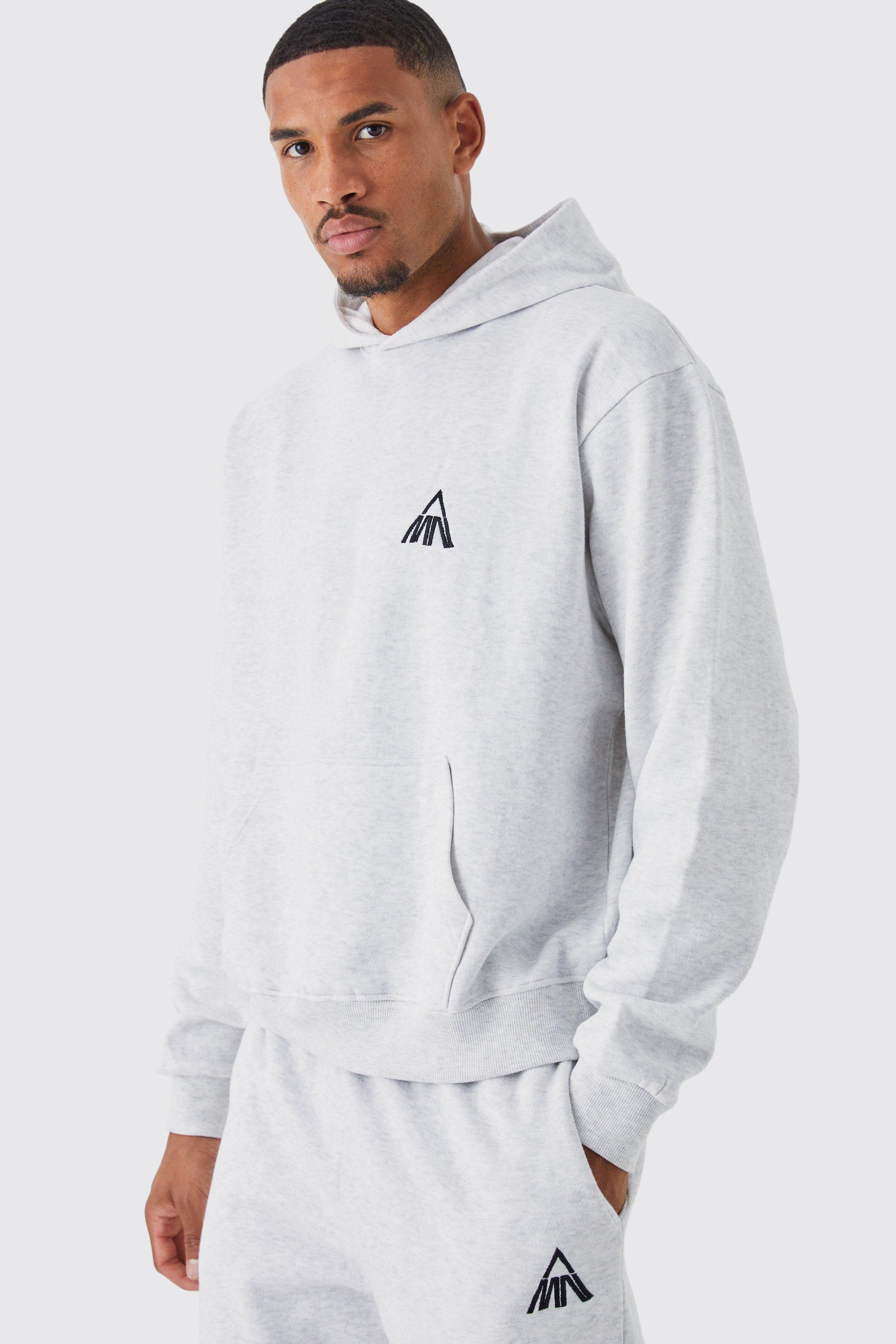 Grey marl clearance nike tracksuit